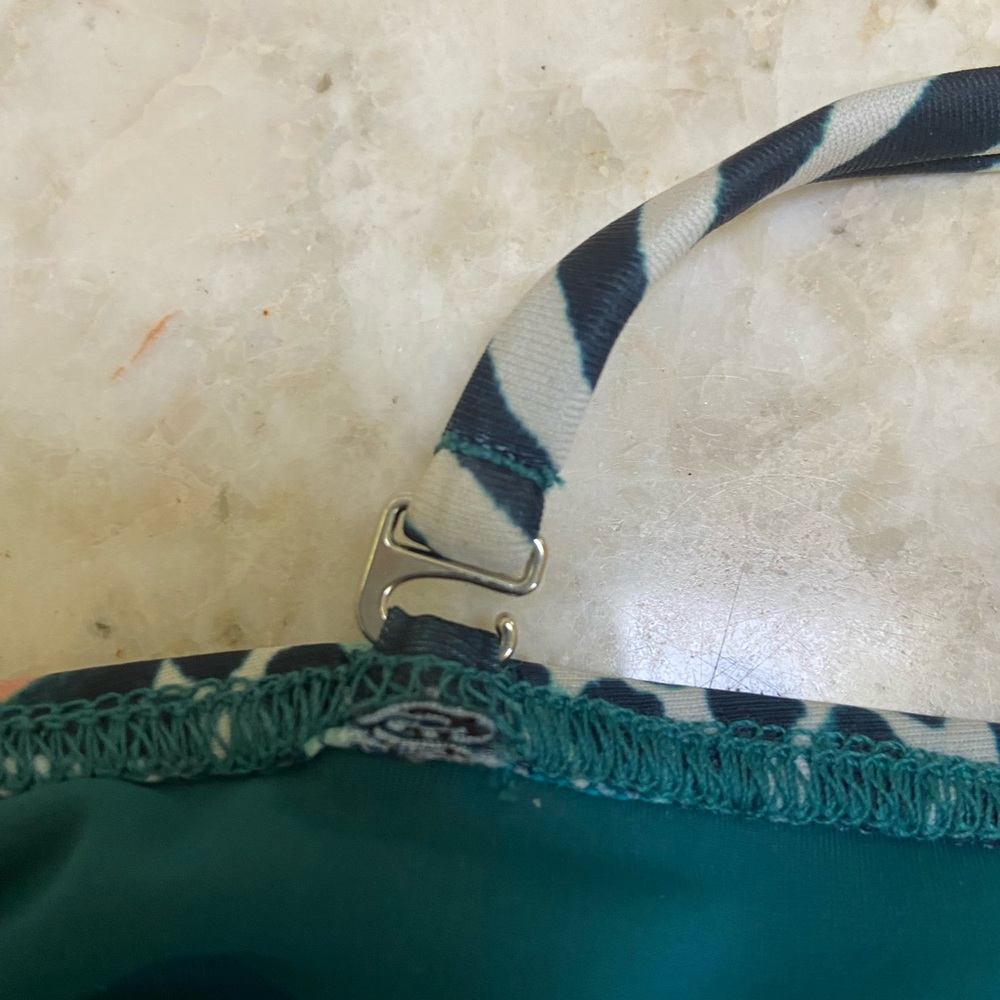 Mara Hoffman Green Peacock Bikini - Picture 7 of 9